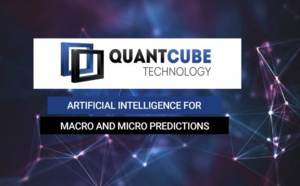 QuantCube Technology réalise une levée de fonds Series A de 5 millions de dollars auprès de Moody’s Corporation et Five Capital