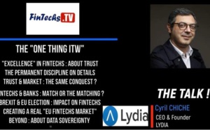 Interview de Cyril Chiche, CEO de Lydia, par FINTECHS TV (en anglais)