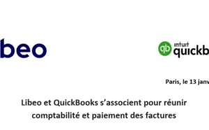 Libeo et QuickBooks s’associent pour réunir  comptabilité et paiement des factures