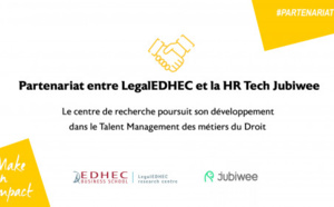 LegalEDHEC annonce un partenariat avec une HR Tech et poursuit son développement dans le talent management des métiers du droit
