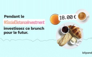 Bitpanda débarque en France avec la campagne #SocialDistanceInvestment