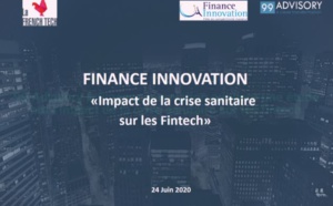 99 Advisory &amp; Finance Innovation publient une étude sur l’impact de la crise sanitaire sur les fintech