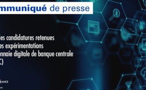 Liste des candidatures retenues pour les expérimentations de monnaie digitale de banque centrale (MDBC)