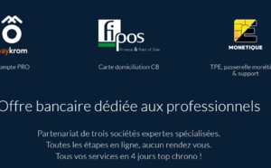 paykrom, FiPOS et E-monétique s’allient pour créer une offre bancaire dédiée aux professionnels