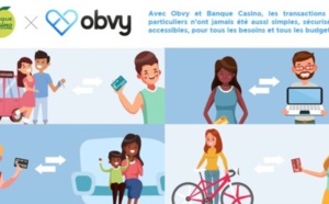 La fintech bordelaise Obvy continue de révolutionner les transactions entre particuliers avec les solutions de paiement de Banque Casino