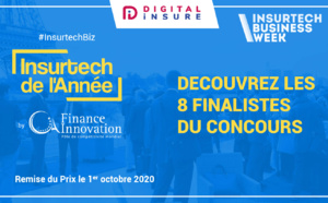 Finance Innovation révèle les 8 finalistes du concours Insurtech de l’Année