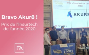 Akur8 remporte le prix Insurtech de l'année 2020