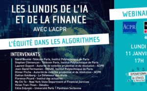 Les lundis de l’IA et de la finance avec l’ACPR : l’équité dans les algorithmes