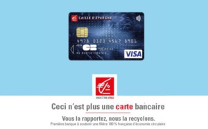 Des cartes bancaires recyclées à 98 %