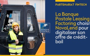 La Banque Postale s’associe à la fintech NovaLend pour digitaliser son offre de crédit-bail