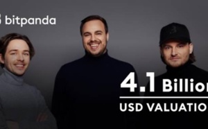 Bitpanda désormais valorisée à 4,1 milliards de dollars après un tour de table de 263 millions de dollars