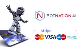 Stripe et Botnation intègrent le paiement natif par carte bancaire dans les chatbots