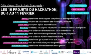 Participez au Hackathon Côte d'Azur Blockchain Stampede du 4 au 11 février !