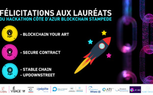 Franc succès pour le premier Hackathon Côte d'Azur Blockchain Stampede !