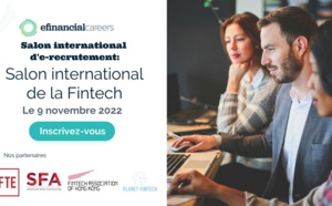 Rejoignez en tant que recruteur le Salon international de la Fintech