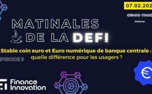 Stable coin euro et Euro numérique de banque centrale : quelle différence pour les usagers ?”