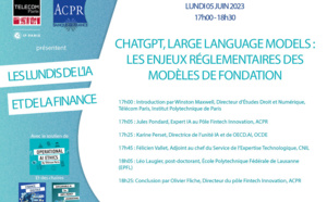 Les lundis de l'IA et de la finance  #7 – ChatGPT, Large Language Models  Les lundis de l'IA et de la finance  #7 – ChatGPT, Large Language Models