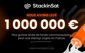 StackinSat lève 1 M€ auprès de sa communauté pour démocratiser l'accès au Bitcoin en Europe