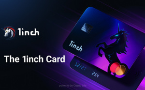 1inch lance la carte de débit Web3 en partenariat avec Mastercard et Crypto Life