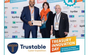 Trustable reçoit le prix RegTech à l’occasion de la première édition du Treasury Innovation Day