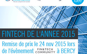 Concours de la Fintech de l’Année 2015