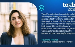 Taxbit renforce sa présence en Europe avec la nomination de Faustine Fleuret