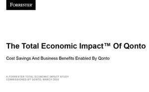 Qonto publie les résultats de son étude d’impact avec Forrester
