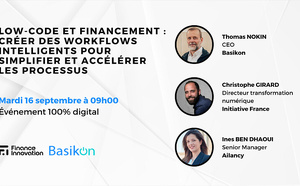 Low-code et financement : créer des workflows intelligents pour simplifier et accélérer les processus