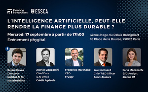 L’intelligence artificielle, peut-elle rendre la finance plus durable ?