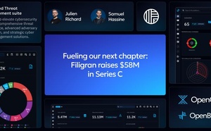 La cybertech Filigran annonce une nouvelle levée de fonds de 58 M€ 
