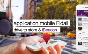 L'application mobile Fidall connectée à 12 000 iBeacon