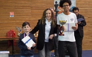 Distingo Bank remet le prix de la performance du Bois-Colombes Chess Master