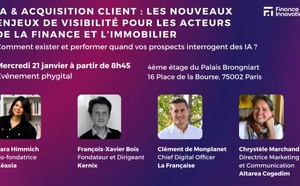 IA &amp; Acquisition client : les nouveaux enjeux de visibilité pour les acteurs de la finance et l’immobilier