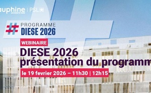 DIESE 2026 : le programme d'accélération gestion &amp; finance de Dauphine &amp; Cap Digital