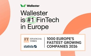 Wallester classée #1 fintech en Europe par Financial Times et Statista