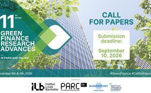 Green Finance Research Advances (GFRA) : soumettez vos travaux en finance durable