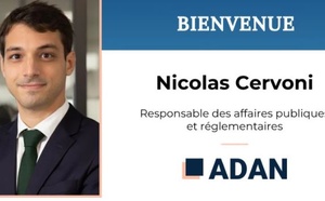 Nicolas Cervoni nommé Responsable des affaires publiques et réglementaires de l'Adan
