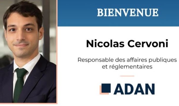 Nicolas Cervoni nommé Responsable des affaires publiques et réglementaires de l'Adan